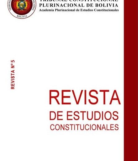 Revista de Estudios Constitucionales N° 5 del Tribunal Constitucional Plurinacional (2023). 